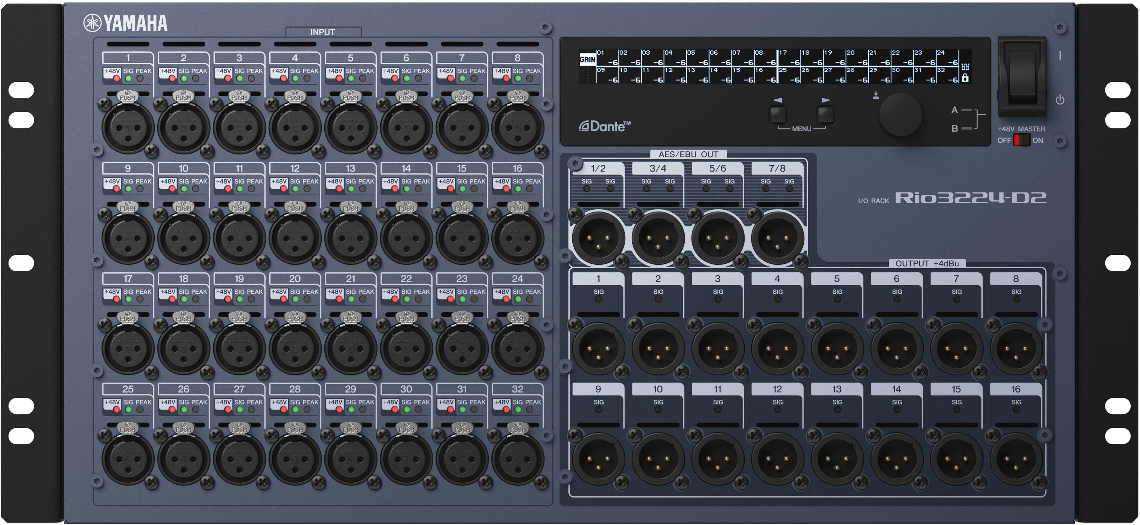 新品同様 YAMAH ステージボックス Rio1608-D レコーディング/PA機器