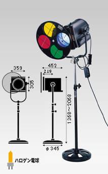MSC-810-1500 丸台スタンドセット